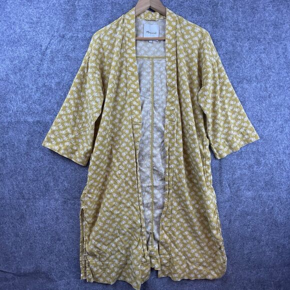 Madewell Tops - Madewell‎ Print Robe Jacket Womens Small Golden Meadow Boho Flowy Coverup Layer